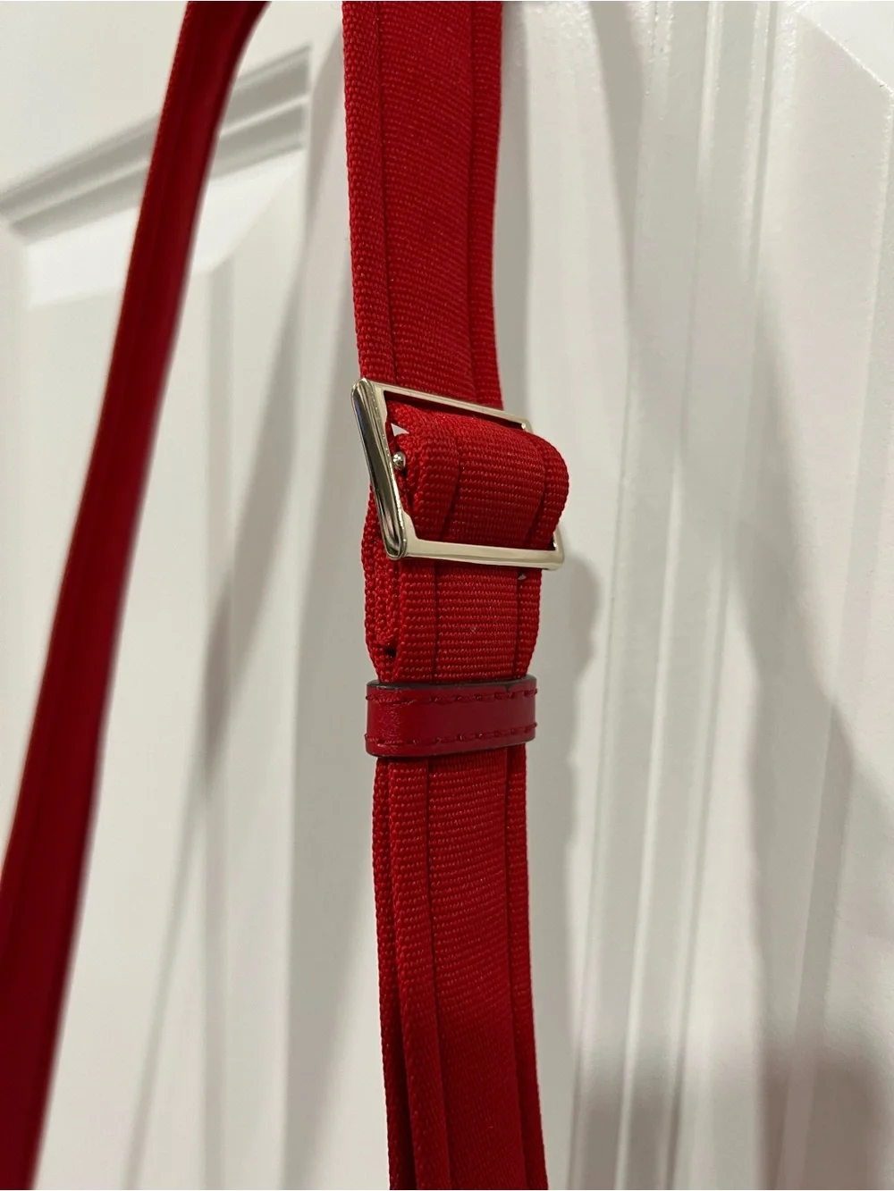 Kate Spade Red Convertible Shoulder Tote Bag